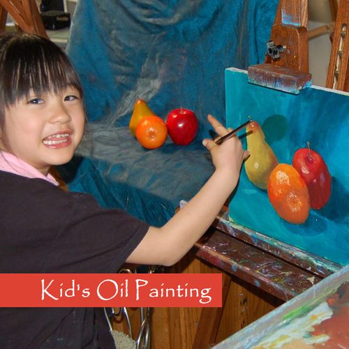 Oil Painting classes for kids ages 6 and up, After