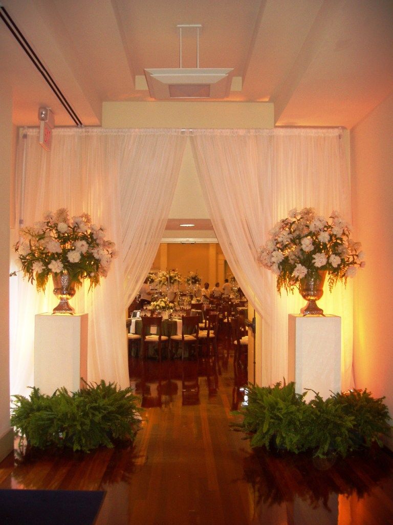 Entrance to ball room of Atlanta History Center fo