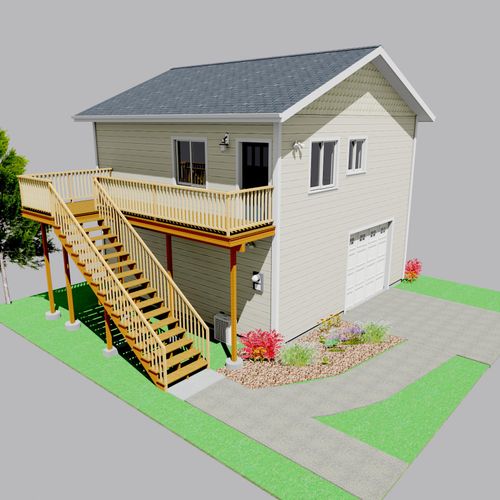 3D overview on exterior and interior to make sure 