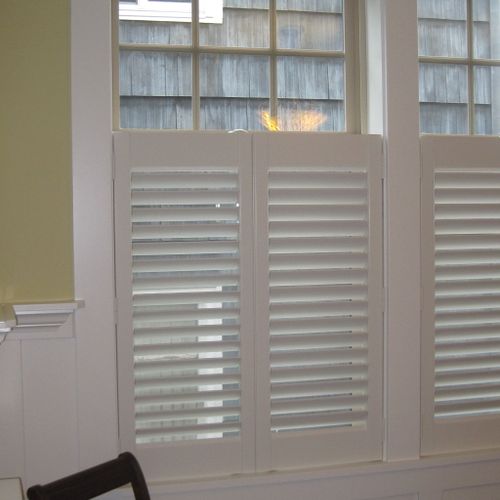 Cafe style shutters