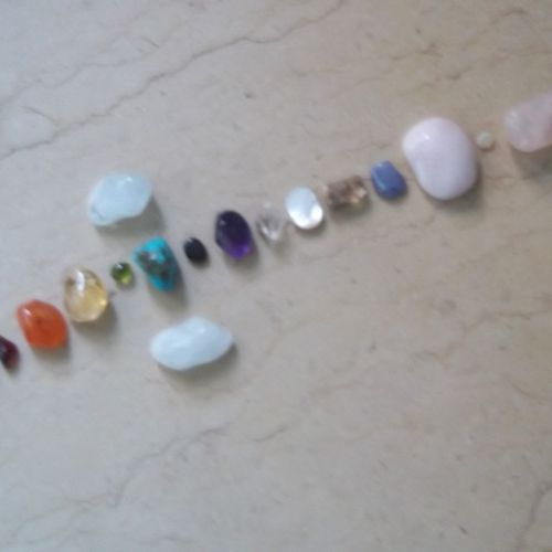 Example of a "Gemstone Layout".  These stones are 