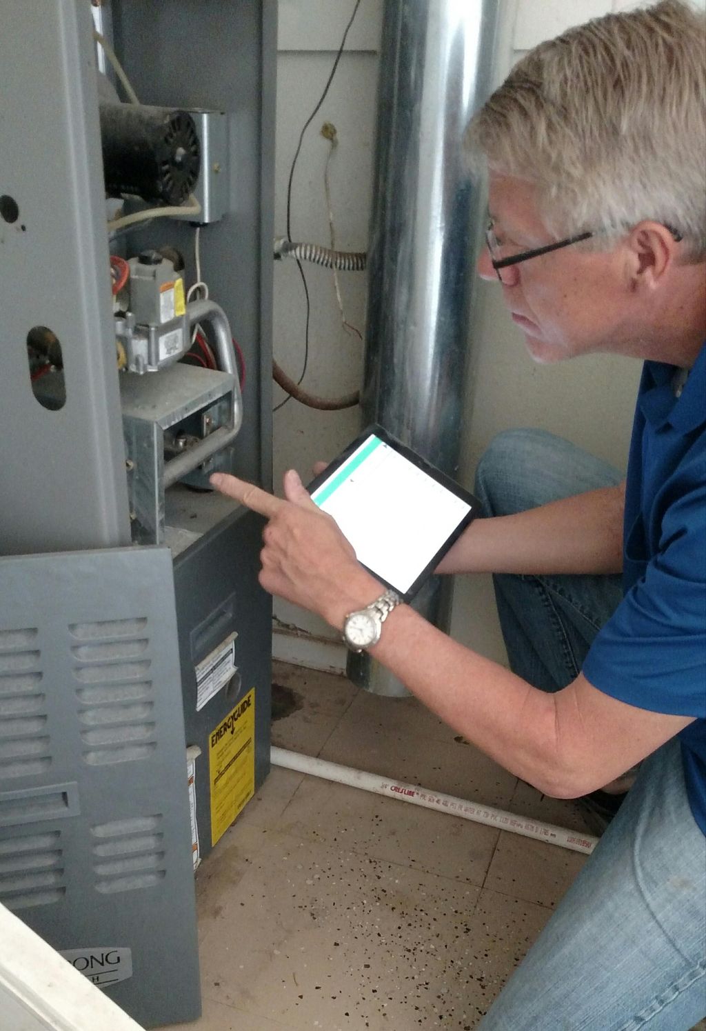 Is the furnace operating efficiently and safely.