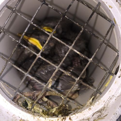 Starlings in bathroom vent removal