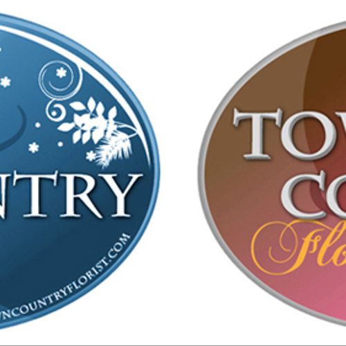 Town & Country Florist Logo