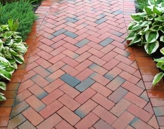 Our Professional Paver Walkway Installation.