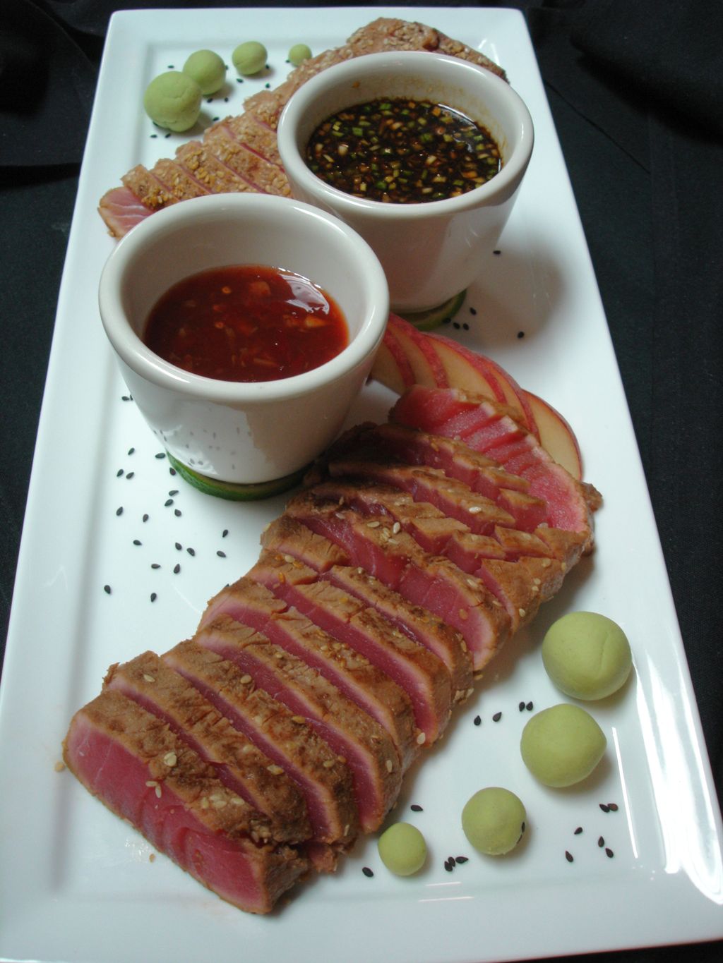 Seared Ahi Tuna with Wasabi