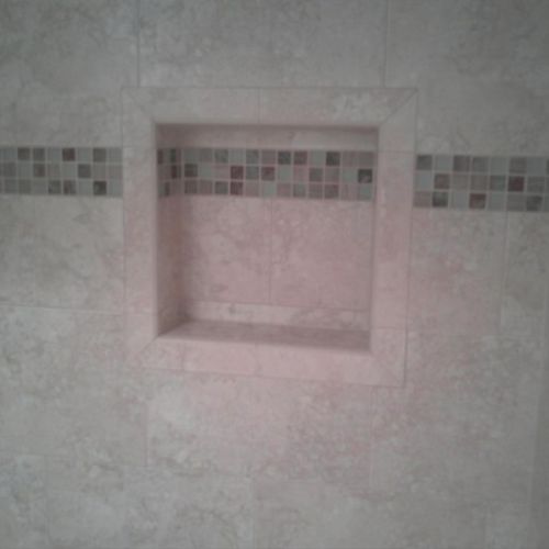 Recessed Shower Shelf