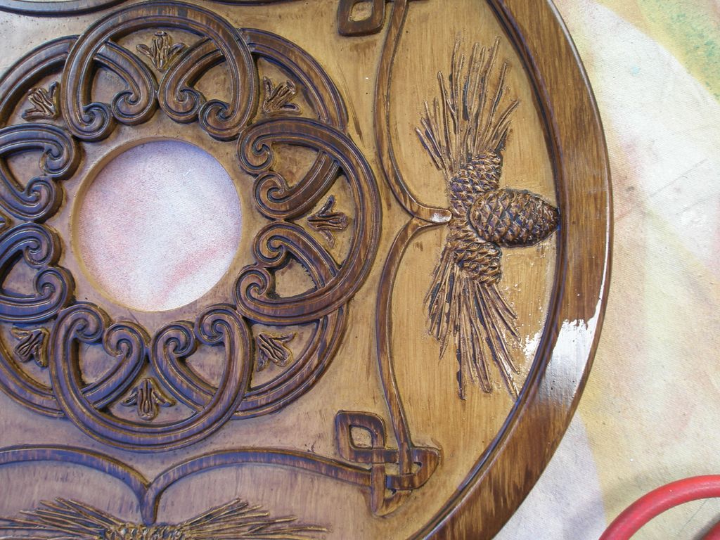 faux woodgrain