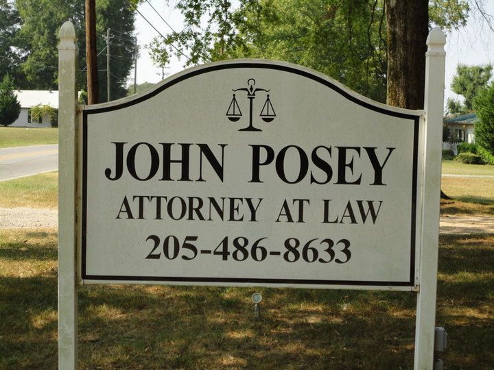 John Posey 
Attorney at Law
205-486-8633