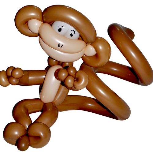 Balloon Art Monkey by Michael Van Ness