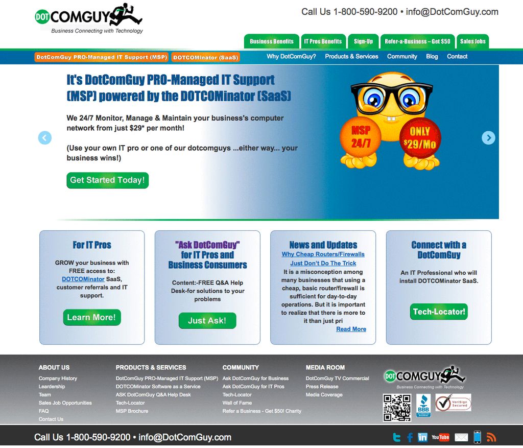 DotComGuy Website