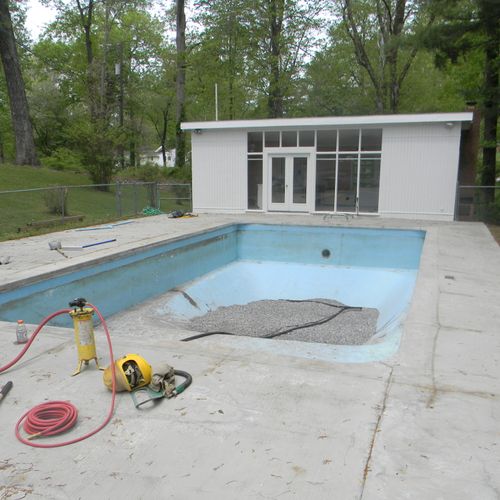 Pool and Pool House Restoration