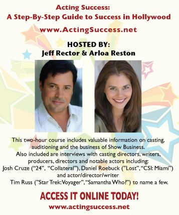 You can access my complete Acting Success workshop