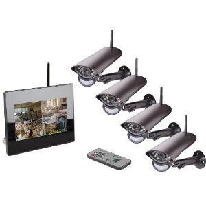 Complete wireless DVR & security camera kit