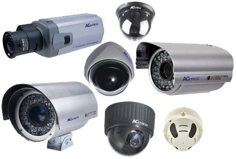 We carry a complete array of security camera solut