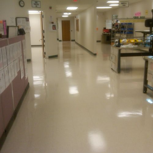 Maintenance of manufacturing floors