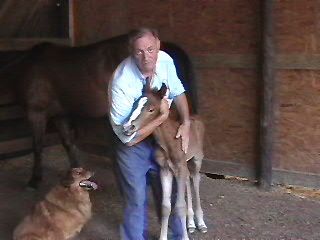 Within 1 hour from birth. See Mum in the backgroun