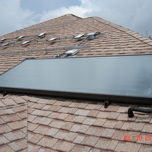 Solar Hot Water heating and Solar Power System