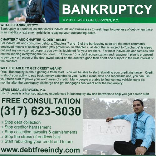 Indianapolis Bankruptcy Lawyer