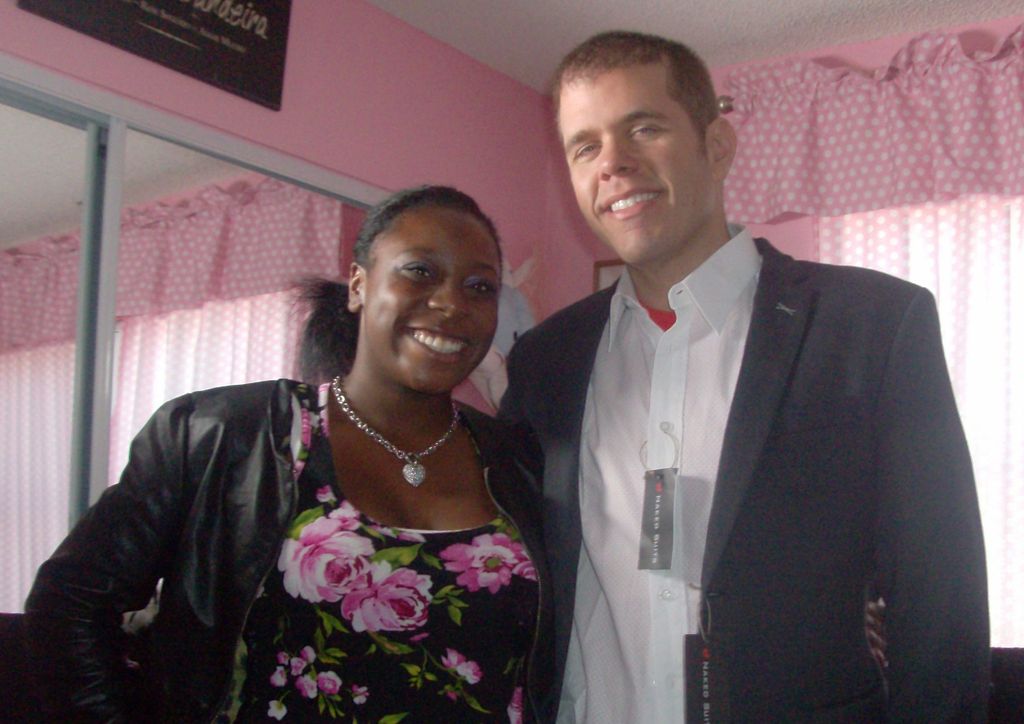 One of our Teachers hanging out with Perez Hilton 