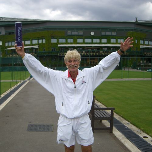 Wimbledon experience - speaking to the pros in Lon