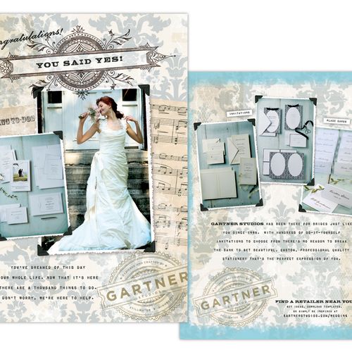 Gartner Studios - Brides Magazine Advertisement