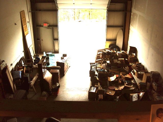 Partial contents of our first auction.