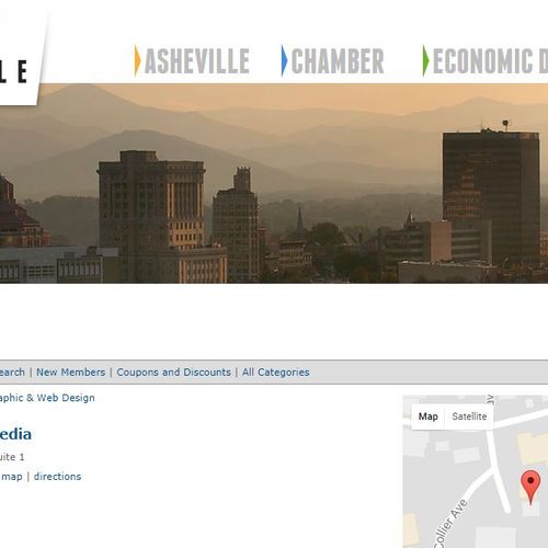 Greenstone Media is a member of the Asheville Cham