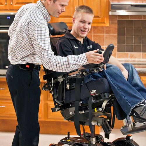 One of our certified Assistive Technology Provider