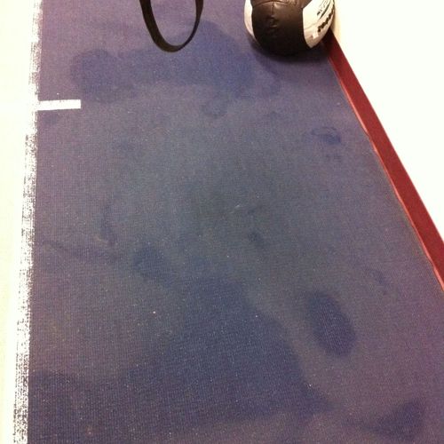 Remnants of a workout....