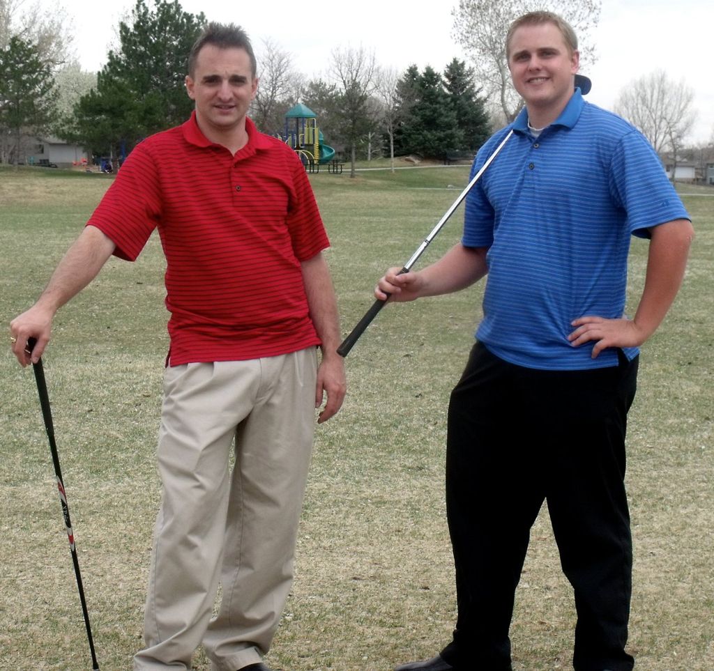 The Brothers, Nick (left) & Trevor (right)