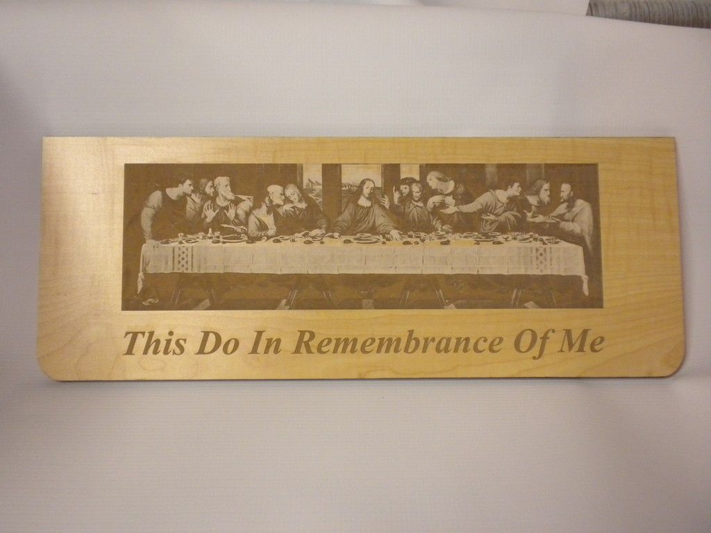 Custom made for a clients communion table.
