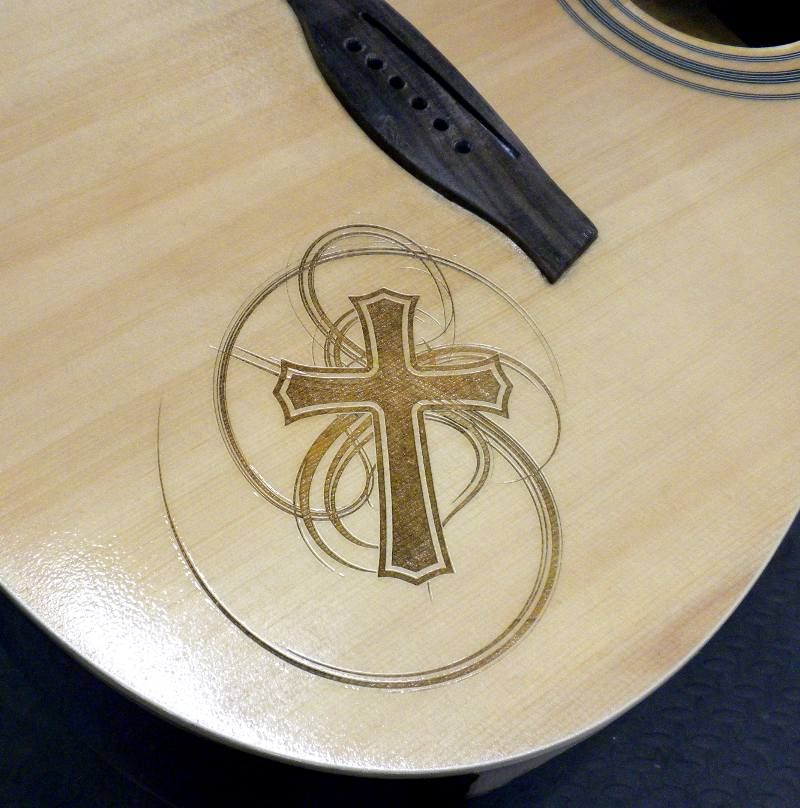 "Tattoo" your musical instrument.