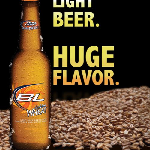 Mock Ad for Bud Light Golden Wheat