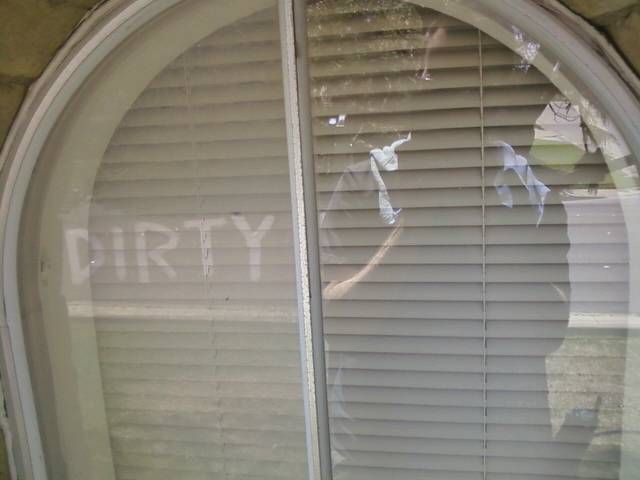 Dirty Windows = Dirty Home (It's just not clean un