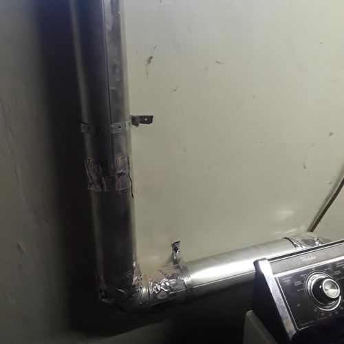 Dryer vent repair