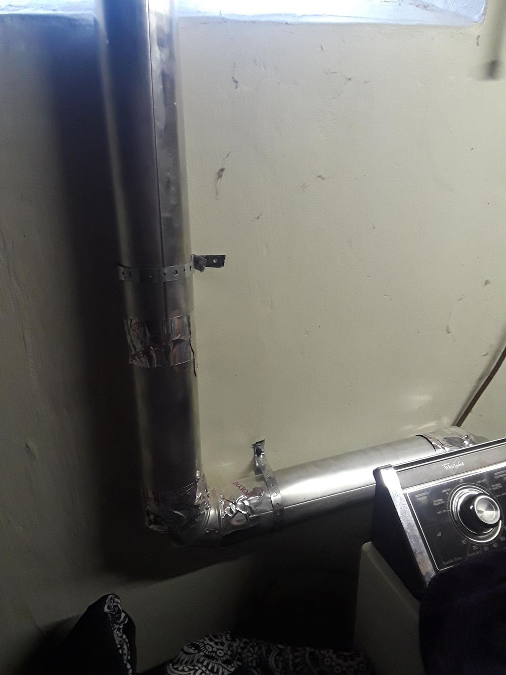 Dryer vent repair