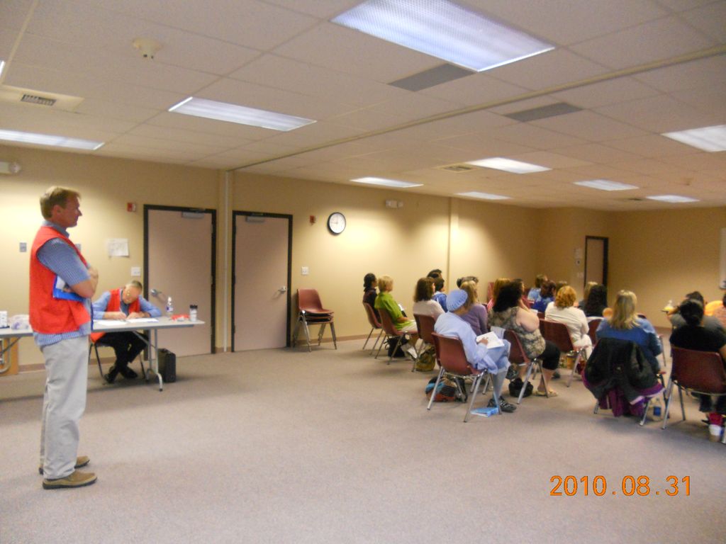 A CPR and First Aid Class.