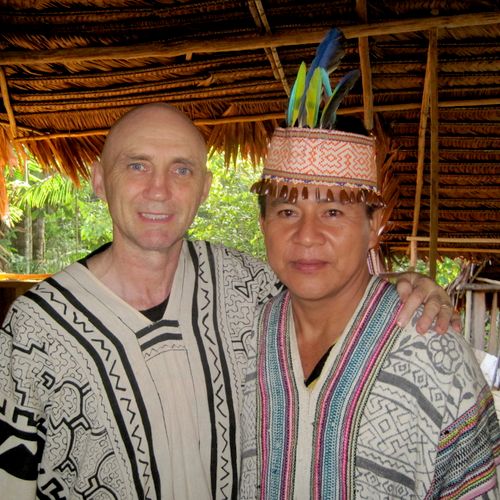 Me and Don Enrique in Peru