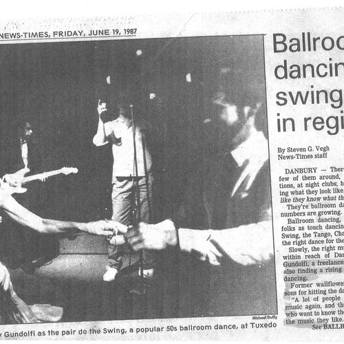 SWING!... article from the Danbury News Times