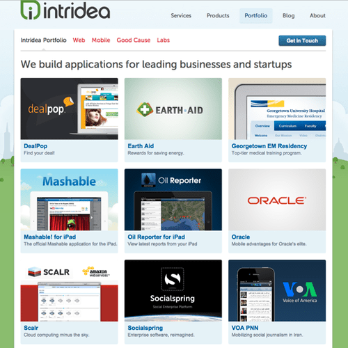 We build custom applications for today's startups 