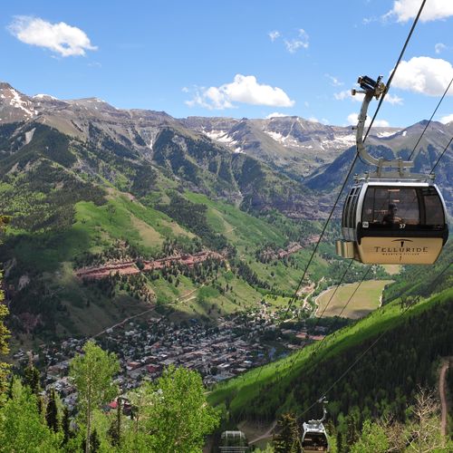 The country's only *FREE* gondola in Telluride, CO