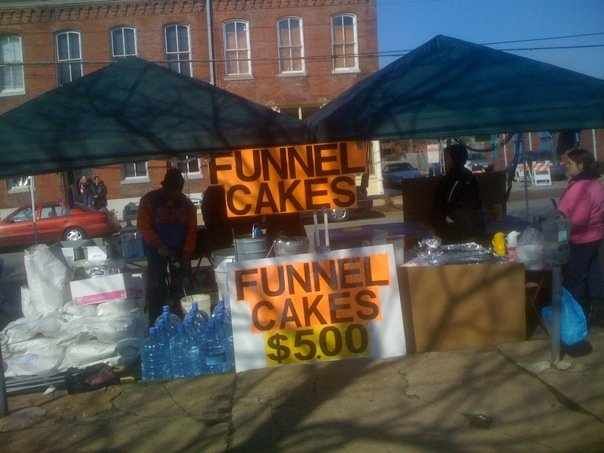 Our Setup for Mardi Gras in 2010