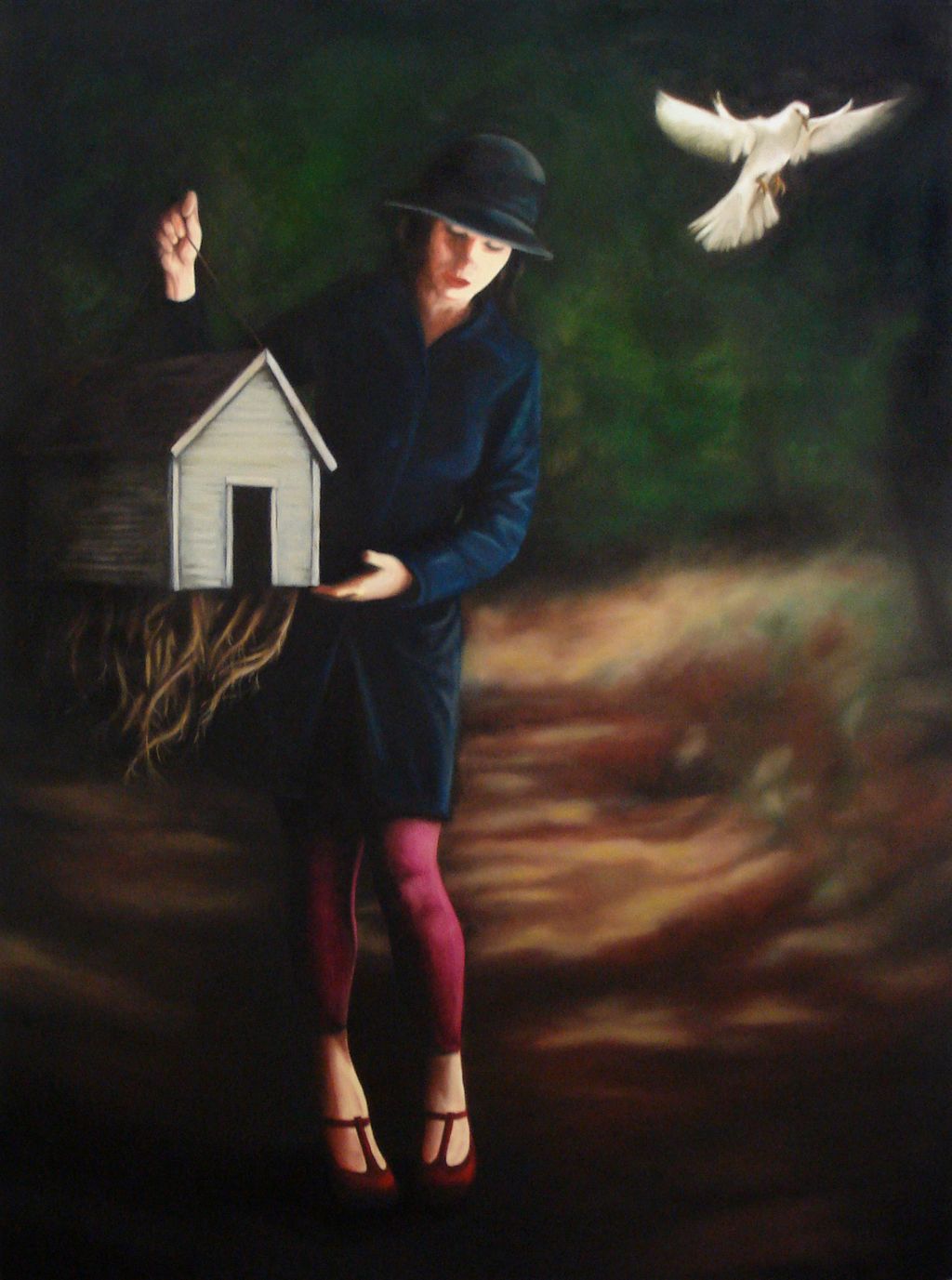 Awakening.  Oil on canvas. 3 ft x 4 ft