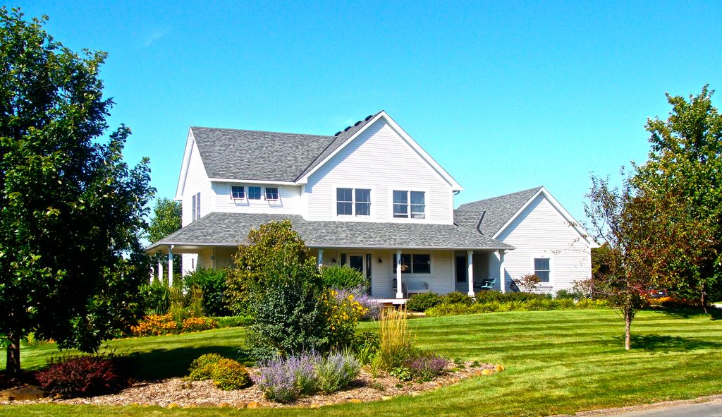 Weekly lawn services.