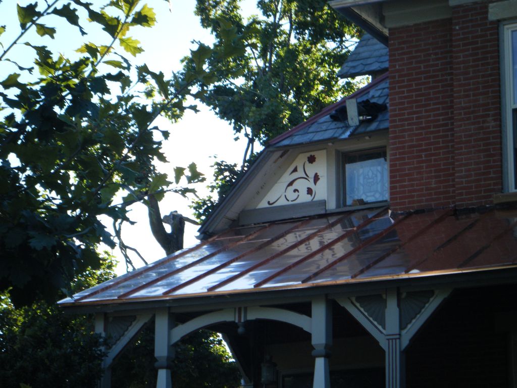 Copper Standing Seam Roof