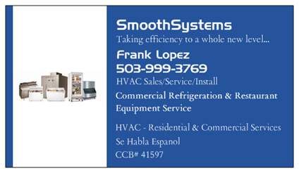 Smooth Systems Heating, Cooling & Refrigeration