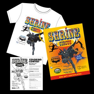 Shrine Circus Marketing Material