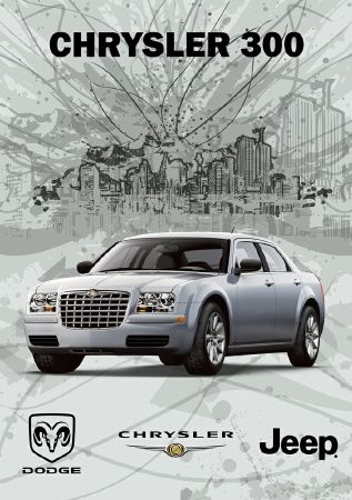 Chrysler 300 poster