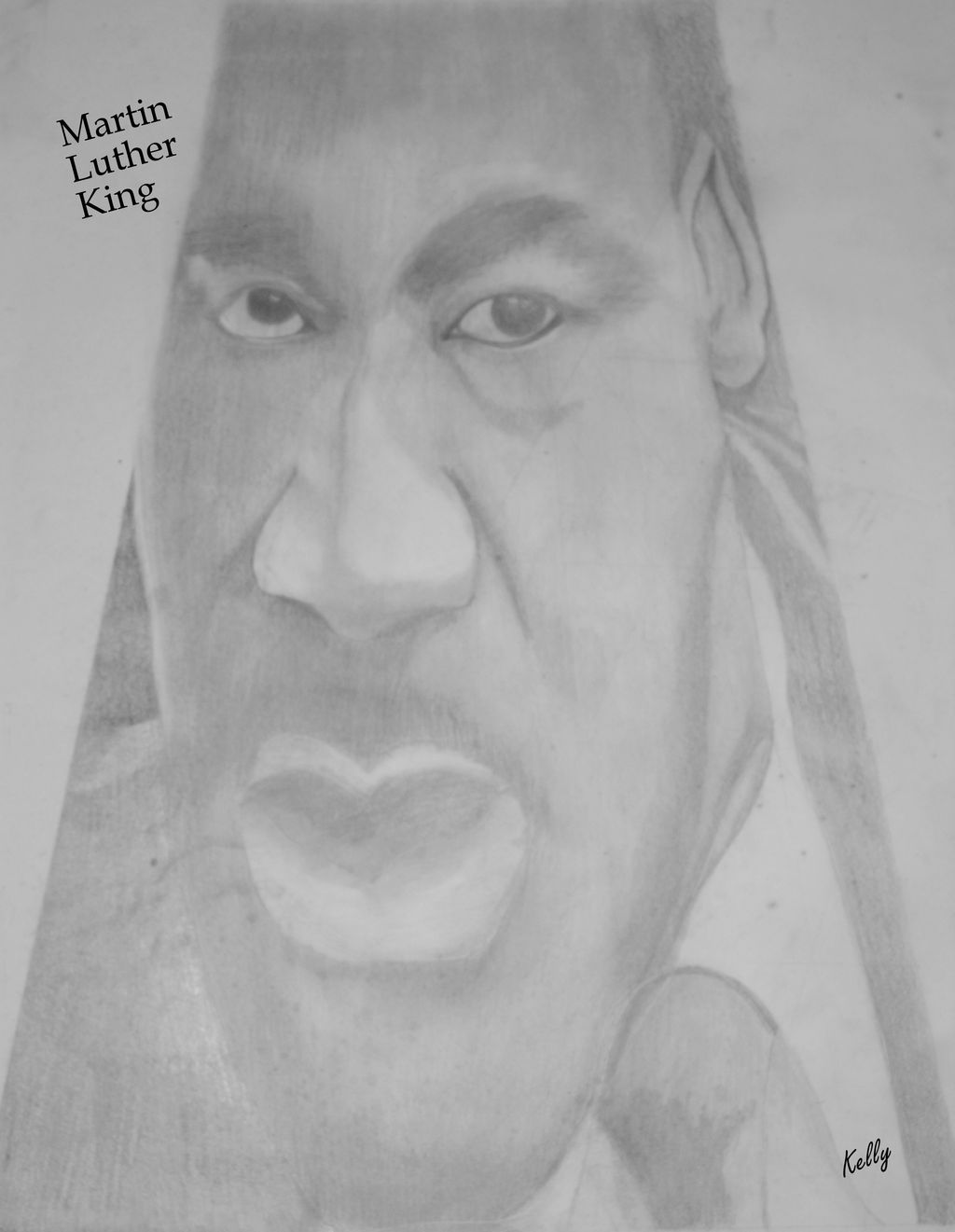Martin Luther King rendering!